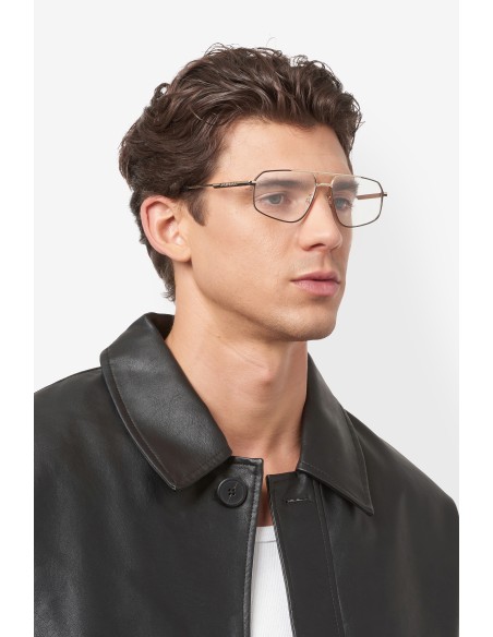 OPTICAL FRAMES DSQUARED - D2 0176 - MATTE BLACK GOLD - 59