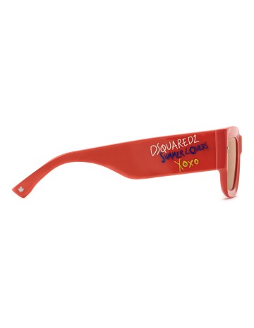 SUNGLASSES FRAMES DSQUARED - D2 0089/S/SE - CORAL - 52