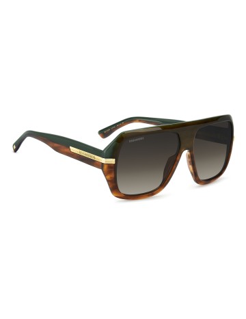 SUNGLASSES FRAMES DSQUARED - D2 0160/S - BROWN HORN - 59 2