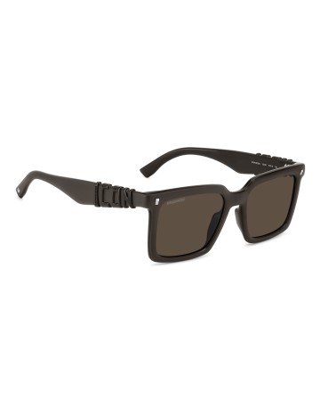 SUNGLASSES FRAMES DSQUARED - ICON 0025/S - MATTE BROWN - 53 2