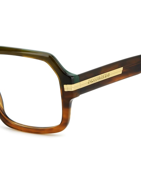 OPTICAL FRAMES DSQUARED - D2 0162 - BROWN HORN - 56