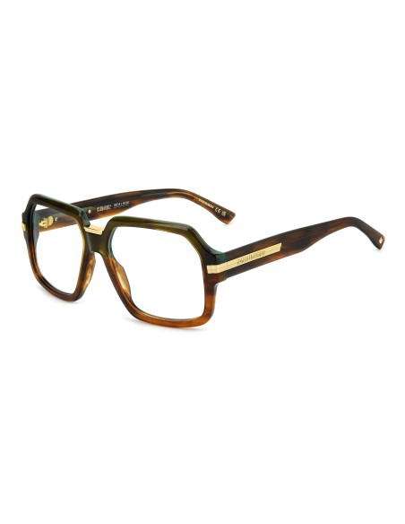 OPTICAL FRAMES DSQUARED - D2 0162 - BROWN HORN - 56