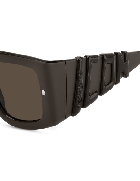 SUNGLASSES FRAMES DSQUARED - ICON 0024/S - MATTE BROWN - 54