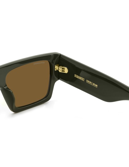 SUNGLASSES FRAMES DSQUARED - D2 0165/S - GREEN - 57
