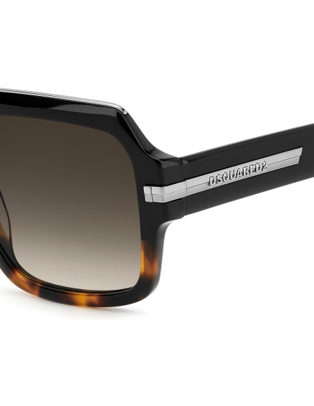 SUNGLASSES FRAMES DSQUARED - D2 0159/S - BLACK HAVANA - 55