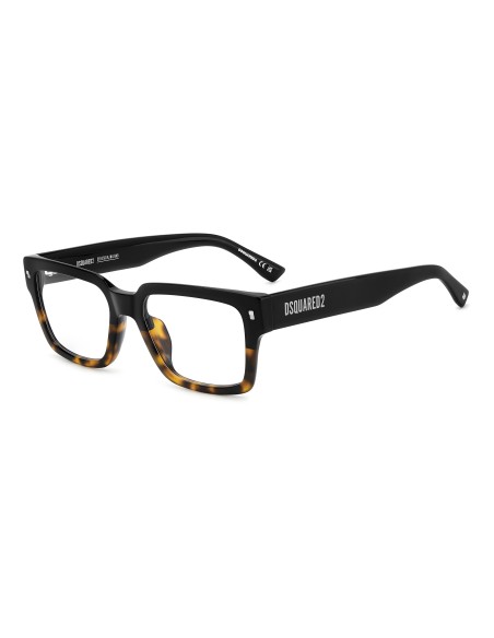 OPTICAL FRAMES DSQUARED - D2 0167/G - BLACK HAVANA - 54
