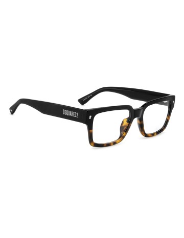 OPTICAL FRAMES DSQUARED - D2 0167/G - BLACK HAVANA - 54 2