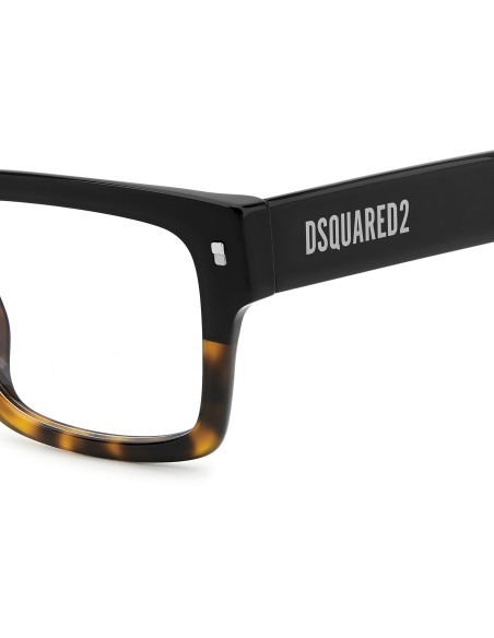 OPTICAL FRAMES DSQUARED - D2 0167/G - BLACK HAVANA - 54