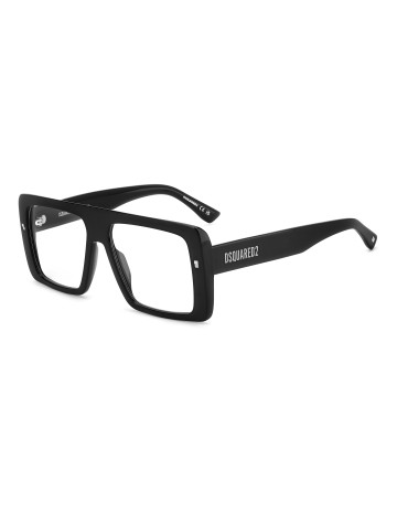 OPTICAL FRAMES DSQUARED - D2 0166 - BLACK RUTHENIUM - 56 2