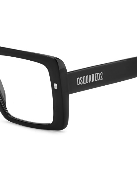 OPTICAL FRAMES DSQUARED - D2 0166 - BLACK RUTHENIUM - 56