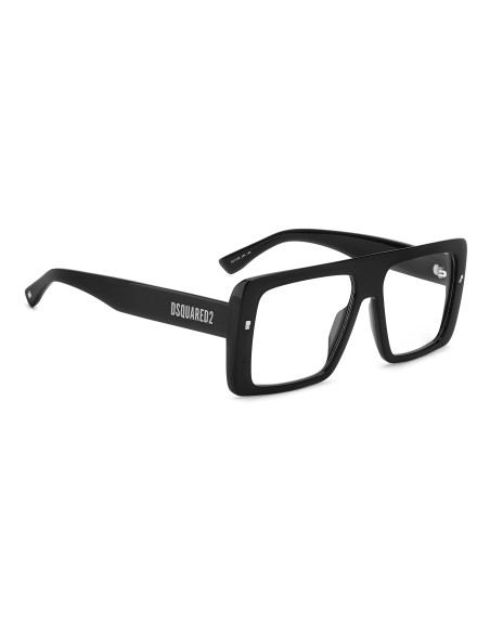 OPTICAL FRAMES DSQUARED - D2 0166 - BLACK RUTHENIUM - 56