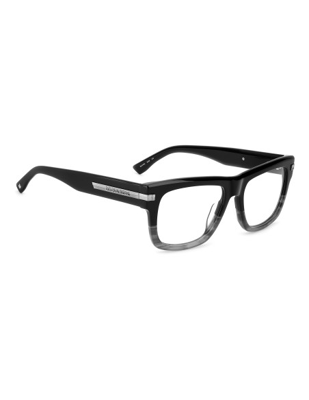 OPTICAL FRAMES DSQUARED - D2 0163 - BLACK GREY HORN - 54