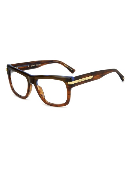 OPTICAL FRAMES DSQUARED - D2 0163 - BROWN HORN - 54