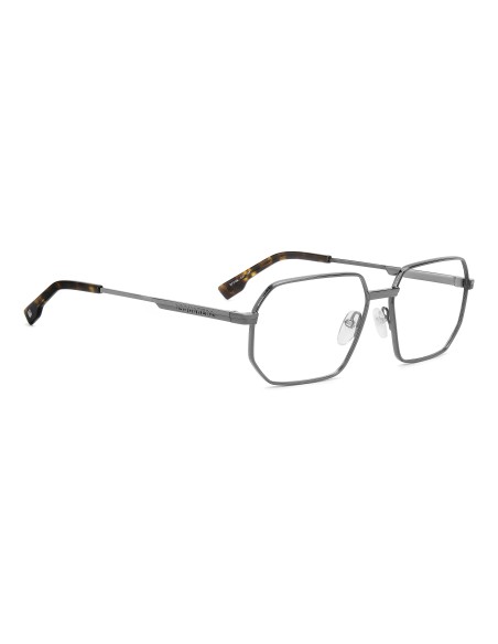 OPTICAL FRAMES DSQUARED - D2 0158 - DARK RUTHENIUM - 56