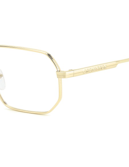 OPTICAL FRAMES DSQUARED - D2 0158 - ROSE GOLD - 56
