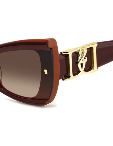 SUNGLASSES FRAMES DSQUARED - D2 0170/S - BROWN ORANGE - 63