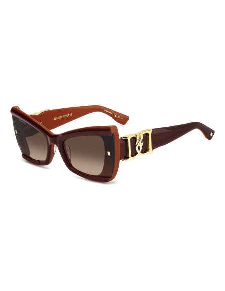 SUNGLASSES FRAMES DSQUARED - D2 0170/S - BROWN ORANGE - 63