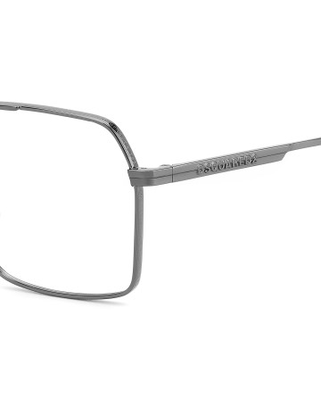 OPTICAL FRAMES DSQUARED - D2 0157 - DARK RUTHENIUM - 60 2
