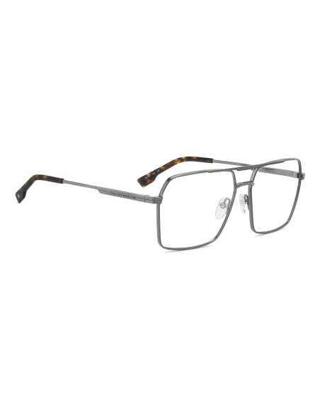 OPTICAL FRAMES DSQUARED - D2 0157 - DARK RUTHENIUM - 60