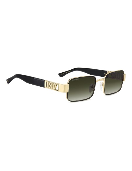 SUNGLASSES FRAMES DSQUARED - D2 0156/S - MATTE GOLD BLACK - 54