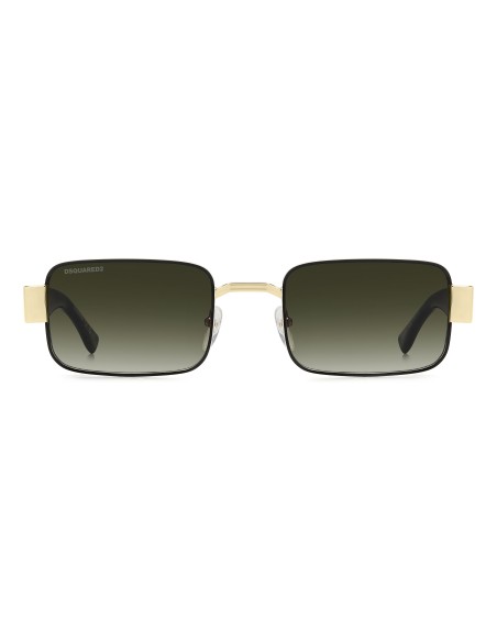 SUNGLASSES FRAMES DSQUARED - D2 0156/S - MATTE GOLD BLACK - 54