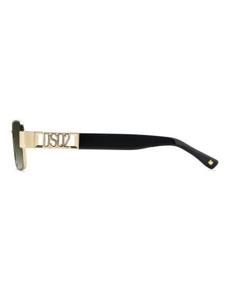 SUNGLASSES FRAMES DSQUARED - D2 0156/S - MATTE GOLD BLACK - 54