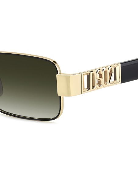 SUNGLASSES FRAMES DSQUARED - D2 0156/S - MATTE GOLD BLACK - 54
