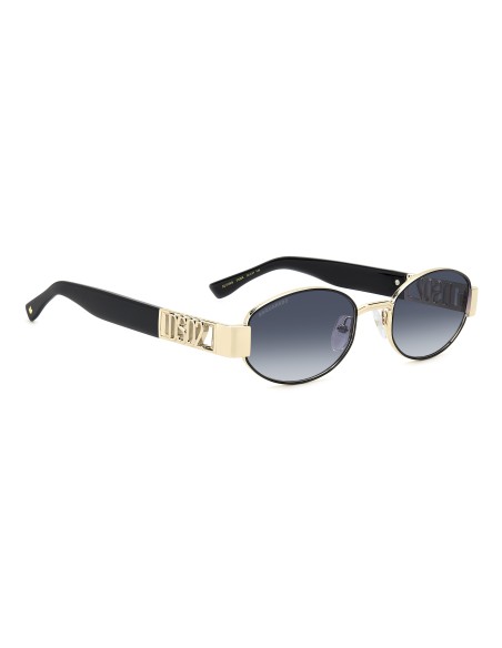SUNGLASSES FRAMES DSQUARED - D2 0155/S - MATTE GOLD BLACK - 53