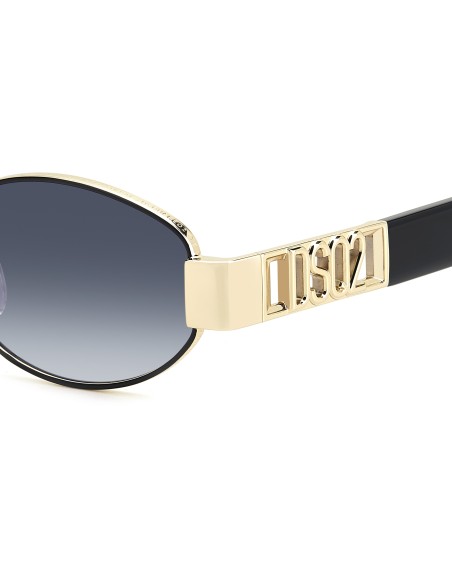 SUNGLASSES FRAMES DSQUARED - D2 0155/S - MATTE GOLD BLACK - 53