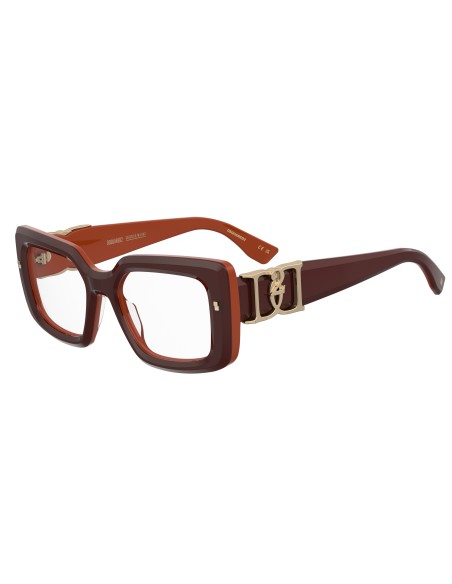 OPTICAL FRAMES DSQUARED - D2 0171 - BROWN ORANGE - 54