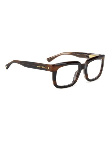 OPTICAL FRAMES DSQUARED - D2 0144 - BROWN HORN - 53 2