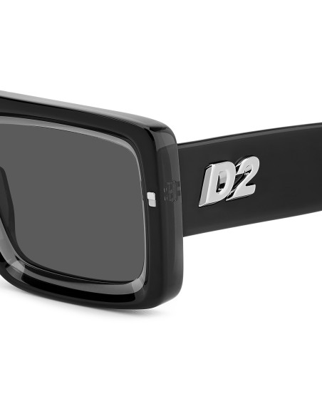 SUNGLASSES FRAMES DSQUARED - D2 0141/S - BLACK GREY - 53
