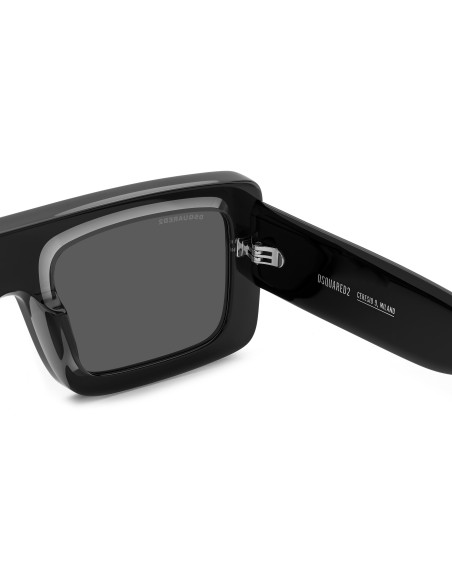 SUNGLASSES FRAMES DSQUARED - D2 0141/S - BLACK GREY - 53