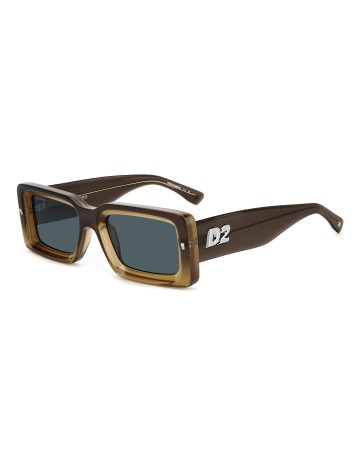 SUNGLASSES FRAMES DSQUARED - D2 0142/S - BROWN OCHRE - 52