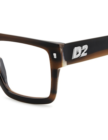 OPTICAL FRAMES DSQUARED - D2 0147 - BROWN HORN - 54