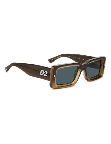 SUNGLASSES FRAMES DSQUARED - D2 0142/S - BROWN OCHRE - 52 2