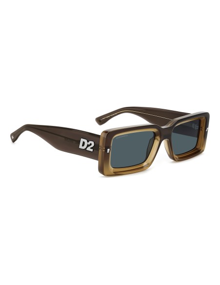 SUNGLASSES FRAMES DSQUARED - D2 0142/S - BROWN OCHRE - 52