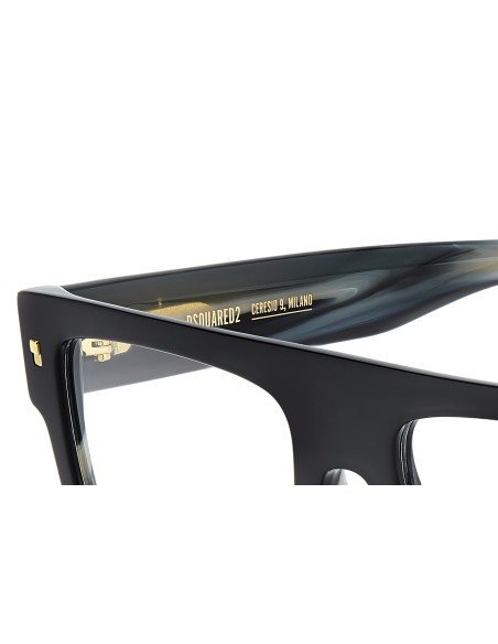 OPTICAL FRAMES DSQUARED - D2 0147 - BLACK HORN - 54