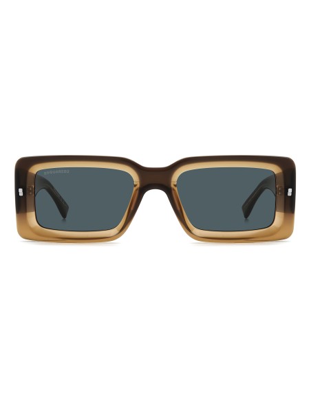 SUNGLASSES FRAMES DSQUARED - D2 0142/S - BROWN OCHRE - 52