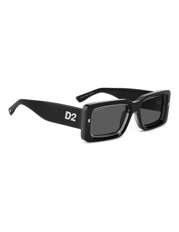SUNGLASSES FRAMES DSQUARED - D2 0142/S - BLACK GREY - 52 2