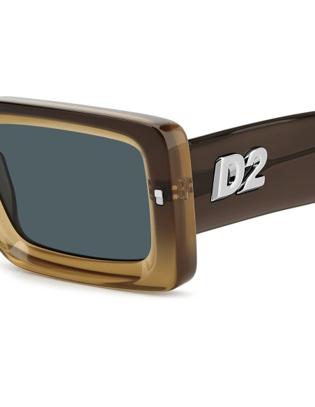 SUNGLASSES FRAMES DSQUARED - D2 0142/S - BROWN OCHRE - 52