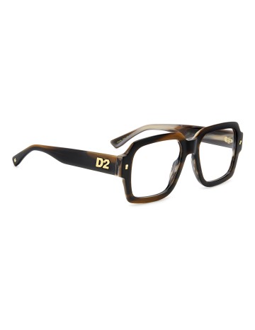 OPTICAL FRAMES DSQUARED - D2 0148 - BROWN HORN - 54 2