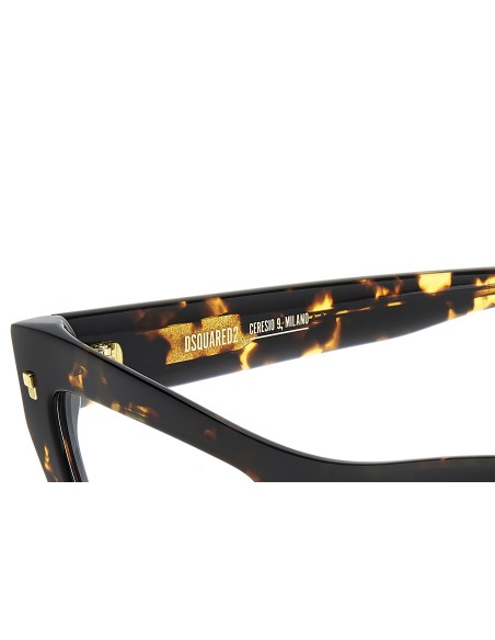 OPTICAL FRAMES DSQUARED - D2 0153 - HAVANA - 52