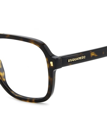 OPTICAL FRAMES DSQUARED - D2 0145 - HAVANA - 57 2