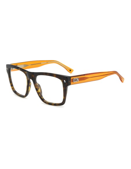 OPTICAL FRAMES DSQUARED - ICON 0018 - HAVANA ORANGE - 52