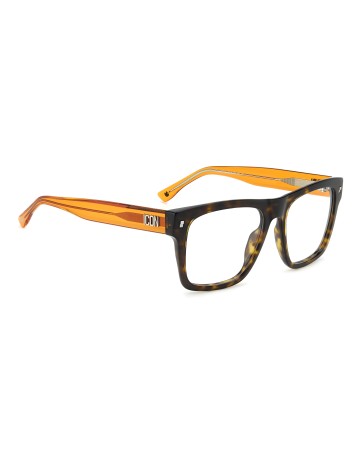 OPTICAL FRAMES DSQUARED - ICON 0018 - HAVANA ORANGE - 54 2