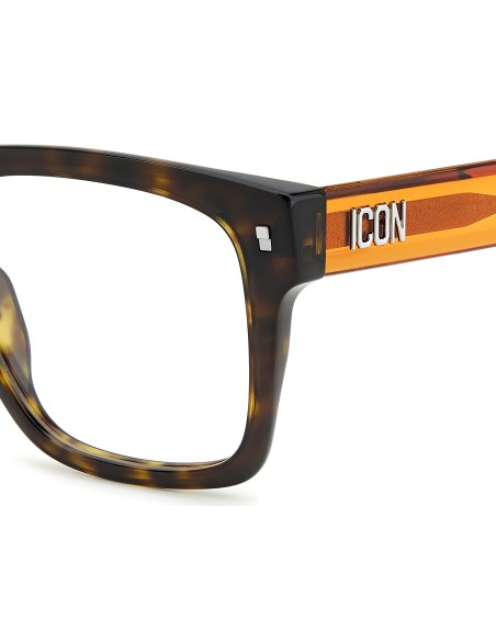 OPTICAL FRAMES DSQUARED - ICON 0018 - HAVANA ORANGE - 52