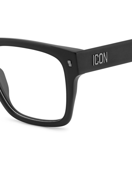 OPTICAL FRAMES DSQUARED - ICON 0018 - MATTE BLACK - 52