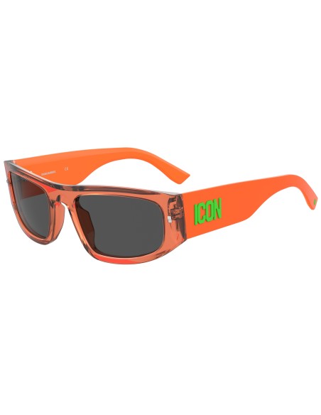 SUNGLASSES FRAMES DSQUARED - ICON 0016/S - ORANGE FLUO - 57