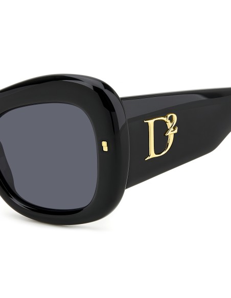 SUNGLASSES FRAMES DSQUARED - D2 0137/S - BLACK GOLD - 54